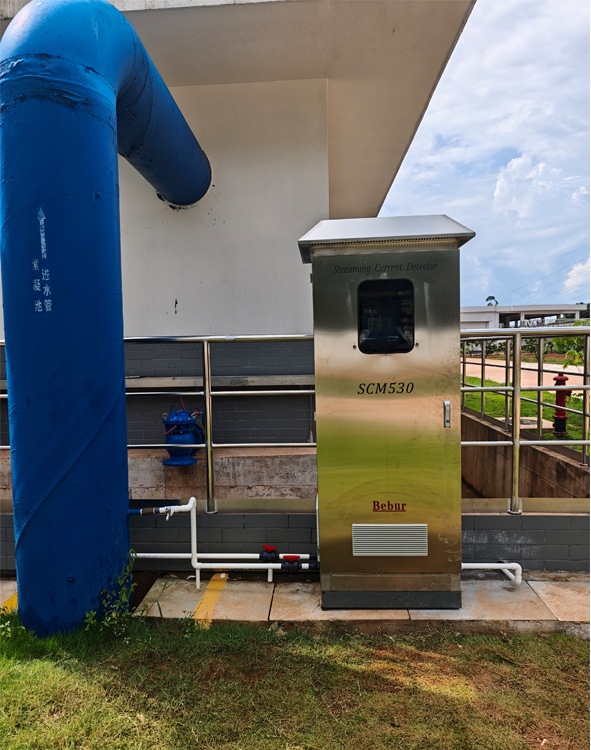 SCM530流動(dòng)電流儀在廣西玉林某自來(lái)水廠中的應(yīng)用