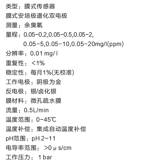 英國(guó)Bebur水中臭氧檢測(cè)儀技術(shù)參數(shù)